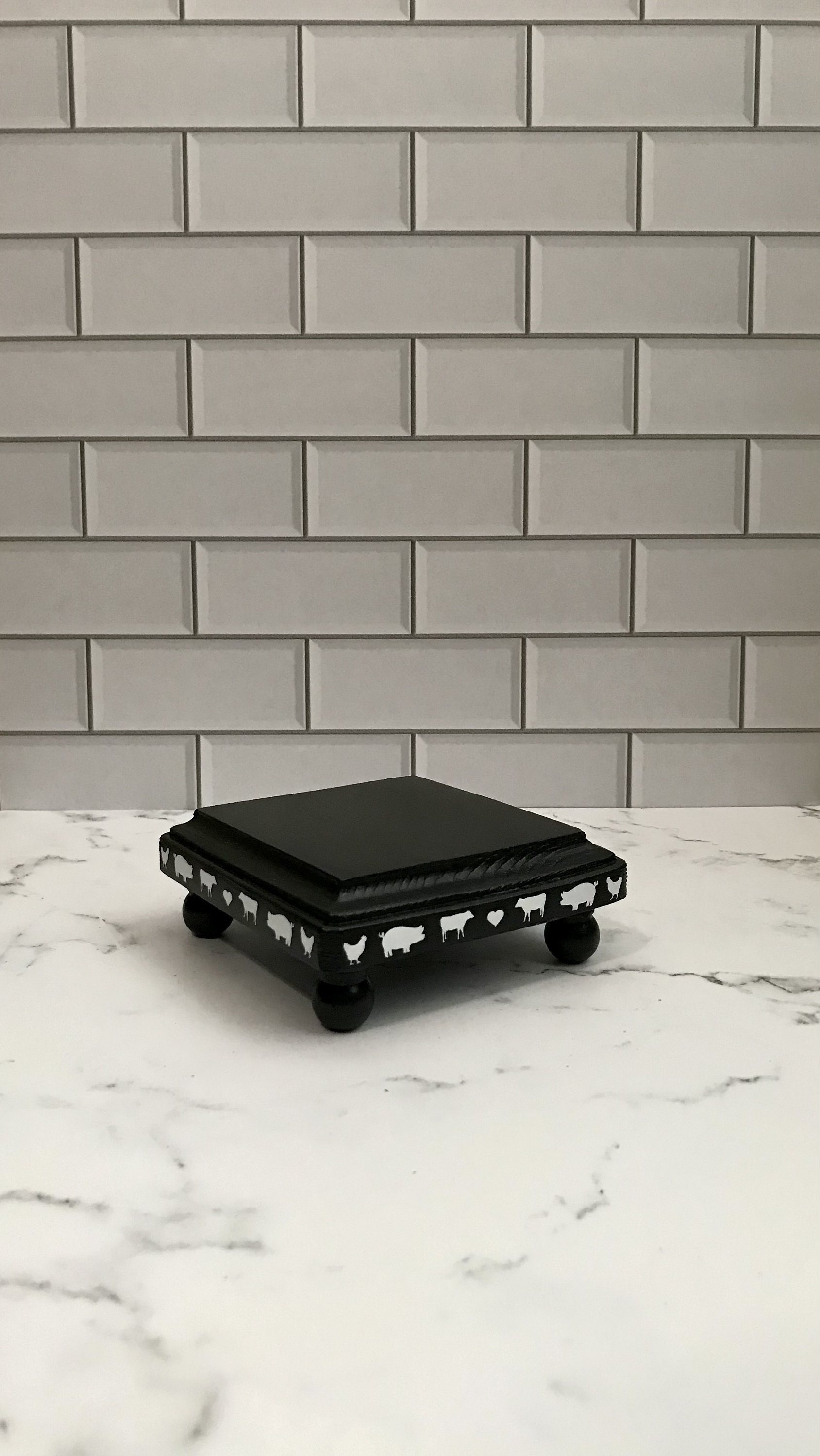 Farmhouse Tiered Tray Decor Block and Mini Riser Farmhouse | Etsy