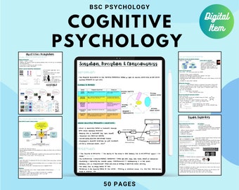 Bsc Psychology complete notes: COGNITIVE PSYCHOLOGY