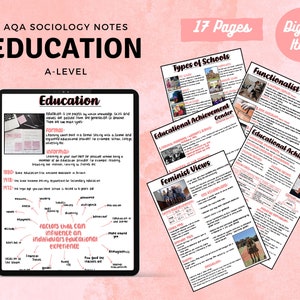 Notes de sociologie du niveau A AQA : FORMATION imprimable fond blanc