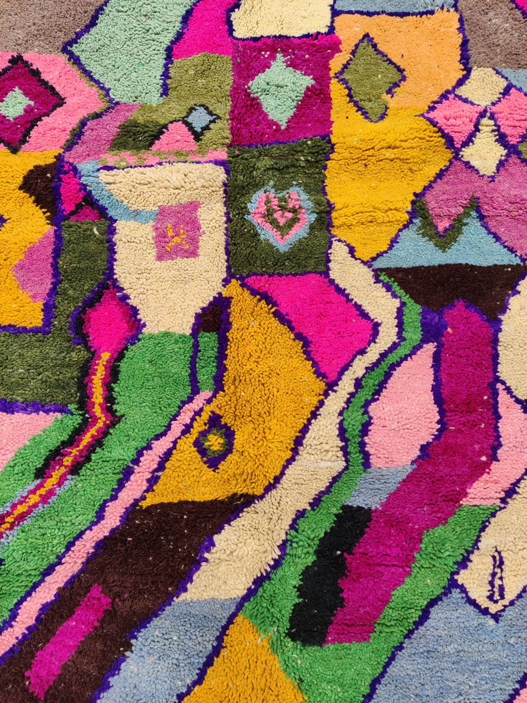 Pink berber rug Moroccan berber rug Large moroccan rug Etsy