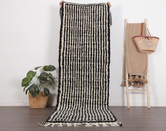 Berber Teppich Läufer Beni Ourain Läufer, Berber Teppich Läufer, Berber Teppich Läufer, Maßanfertigung