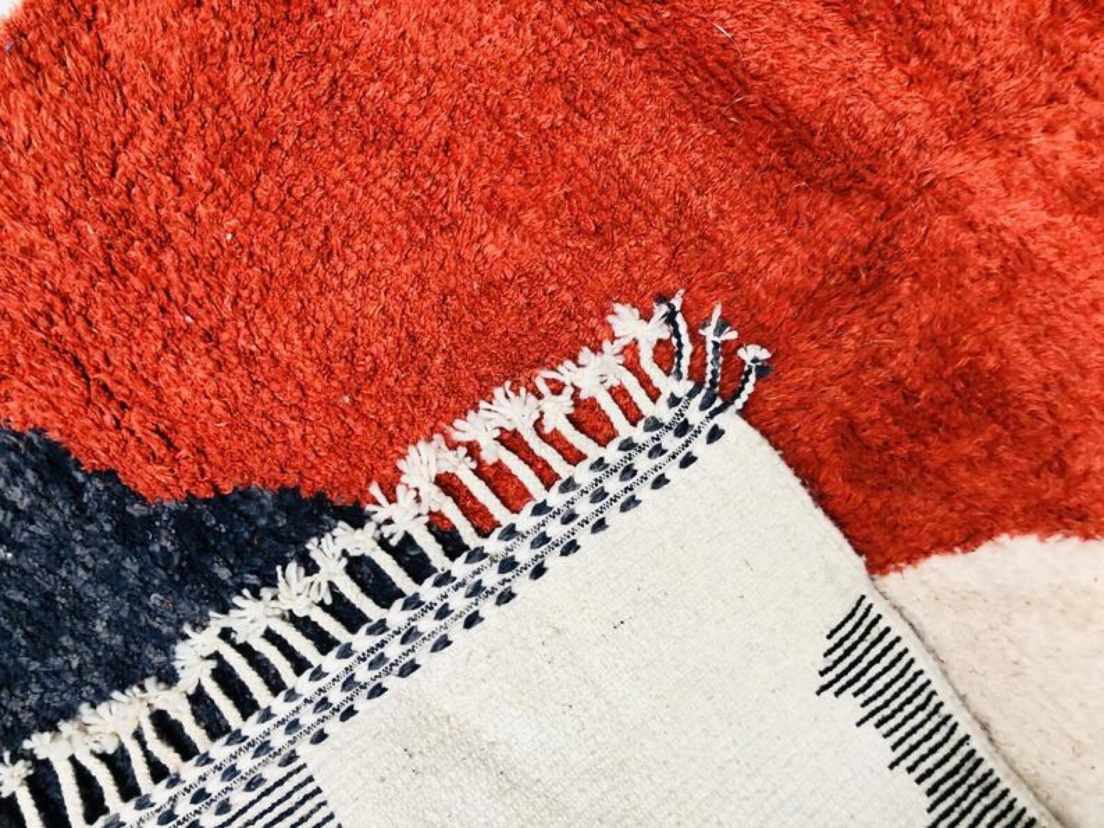 Beni Ourain Rug Moroccan Rug Berber Rug Wool Rug Vintage Etsy