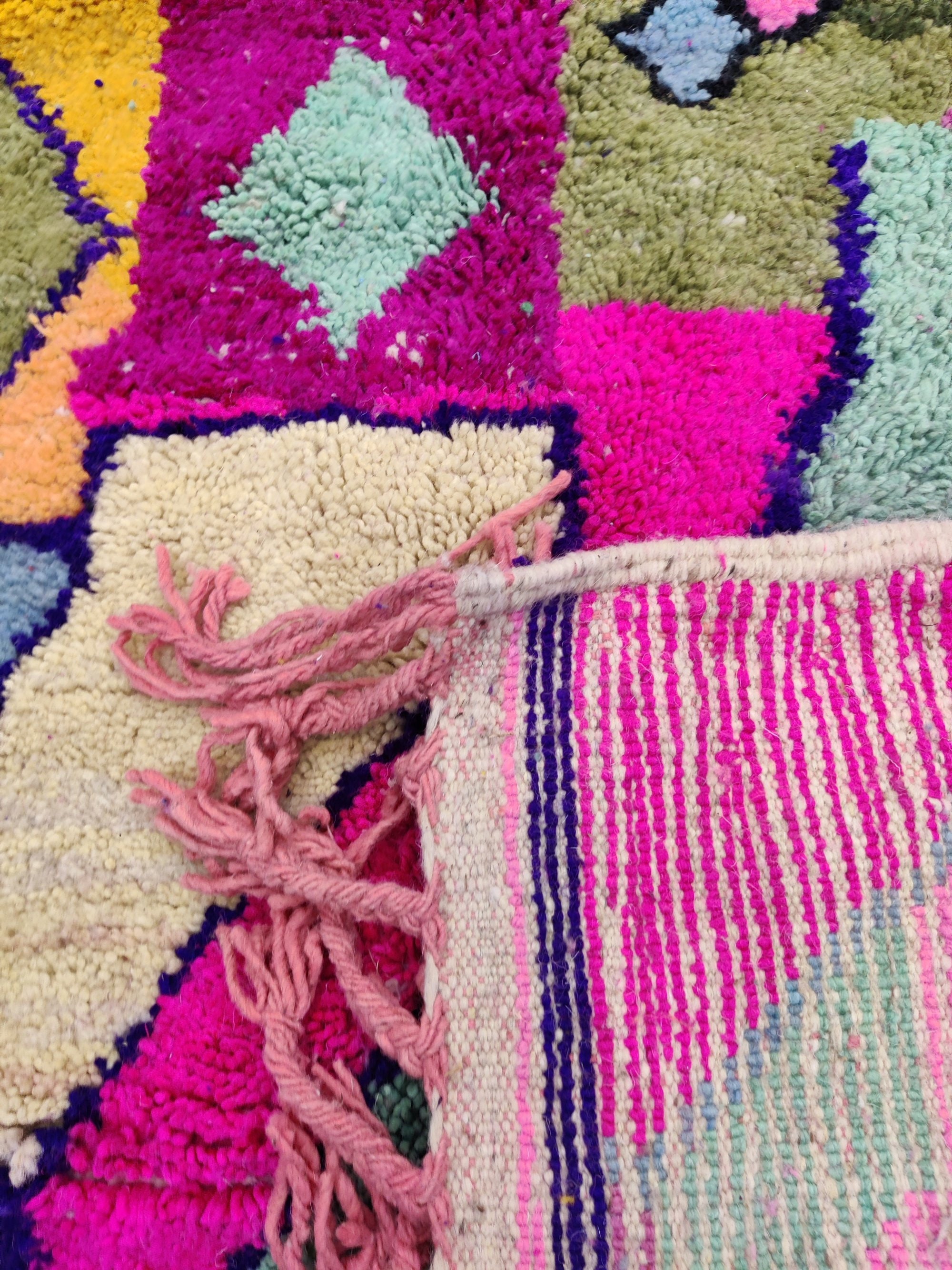 Pink berber rug Moroccan berber rug Large moroccan rug Etsy