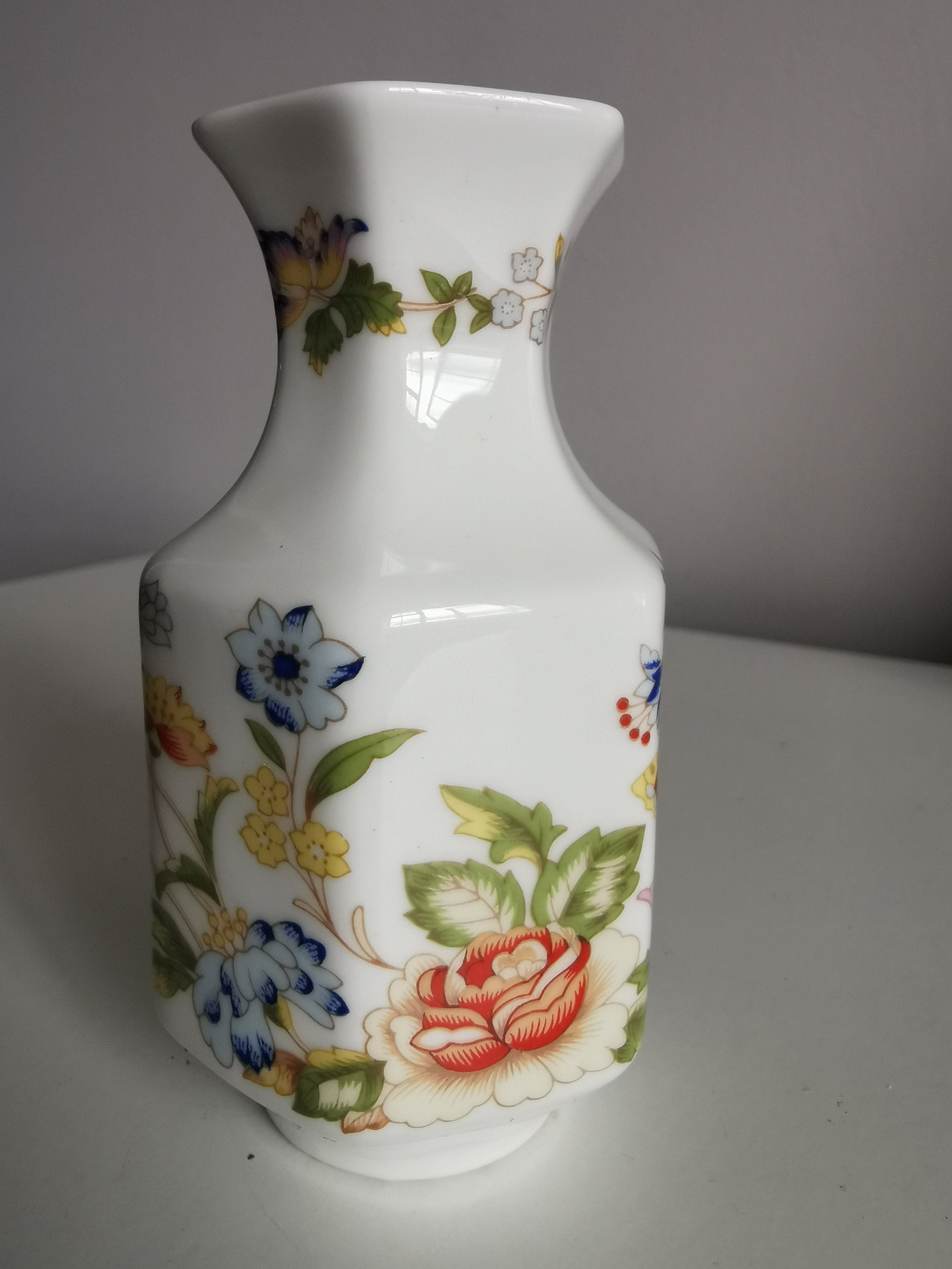 Aynsley Cottage Garden Miniature Vase Aynsley China Etsy