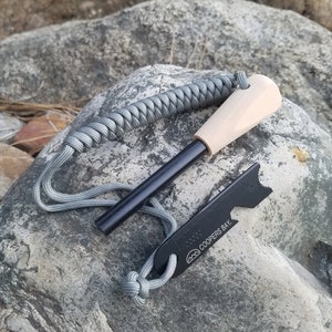 Complete Ferro Rod Fire Starter Kit with Tinder and Bag by Coopers Bay Outdoors image 5