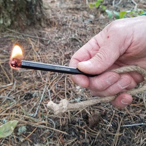 Complete Ferro Rod Fire Starter Kit with Tinder and Bag by Coopers Bay Outdoors image 9