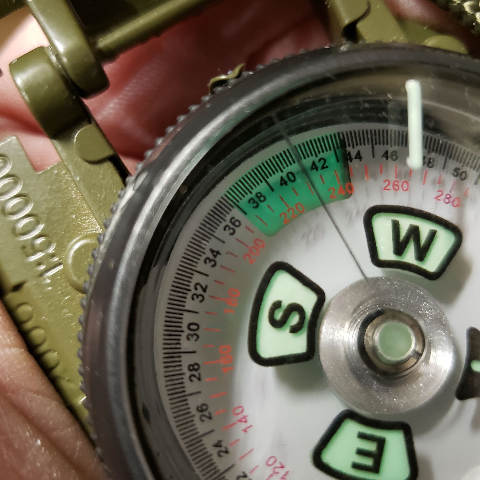 Compass Navigation Package - Traditional Military Lensatic Compass ...