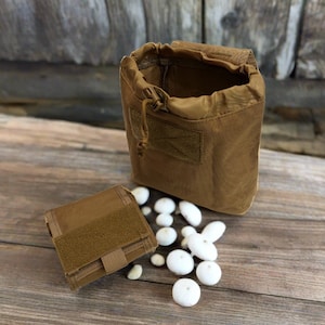 Foraging Bag / Mag Dump Bag - Compact Folding Design - Heavy Duty Nylon