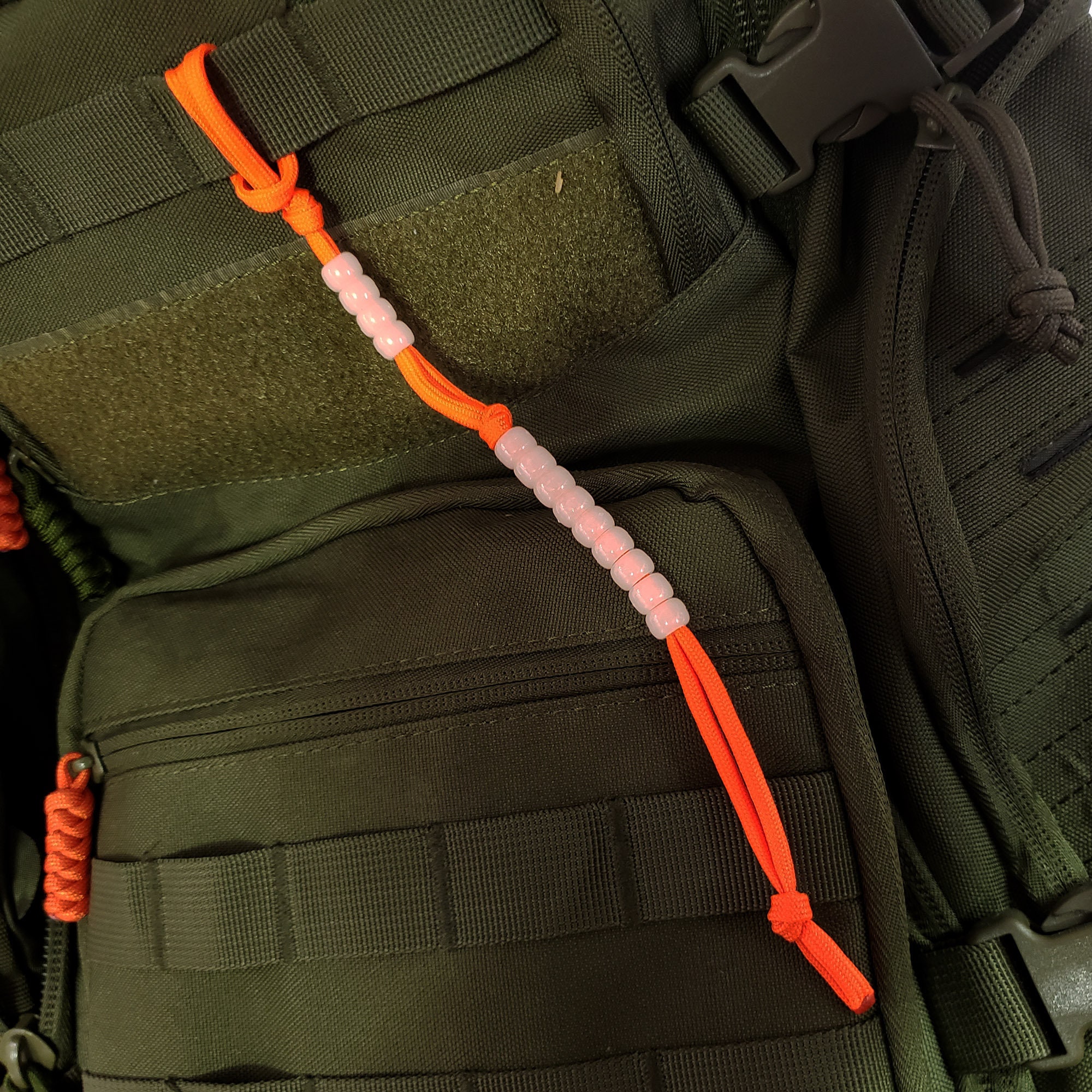 Pace Count Keychains Pace Count Beads for Orienteering and Land Navigation - Phosphorescent ...