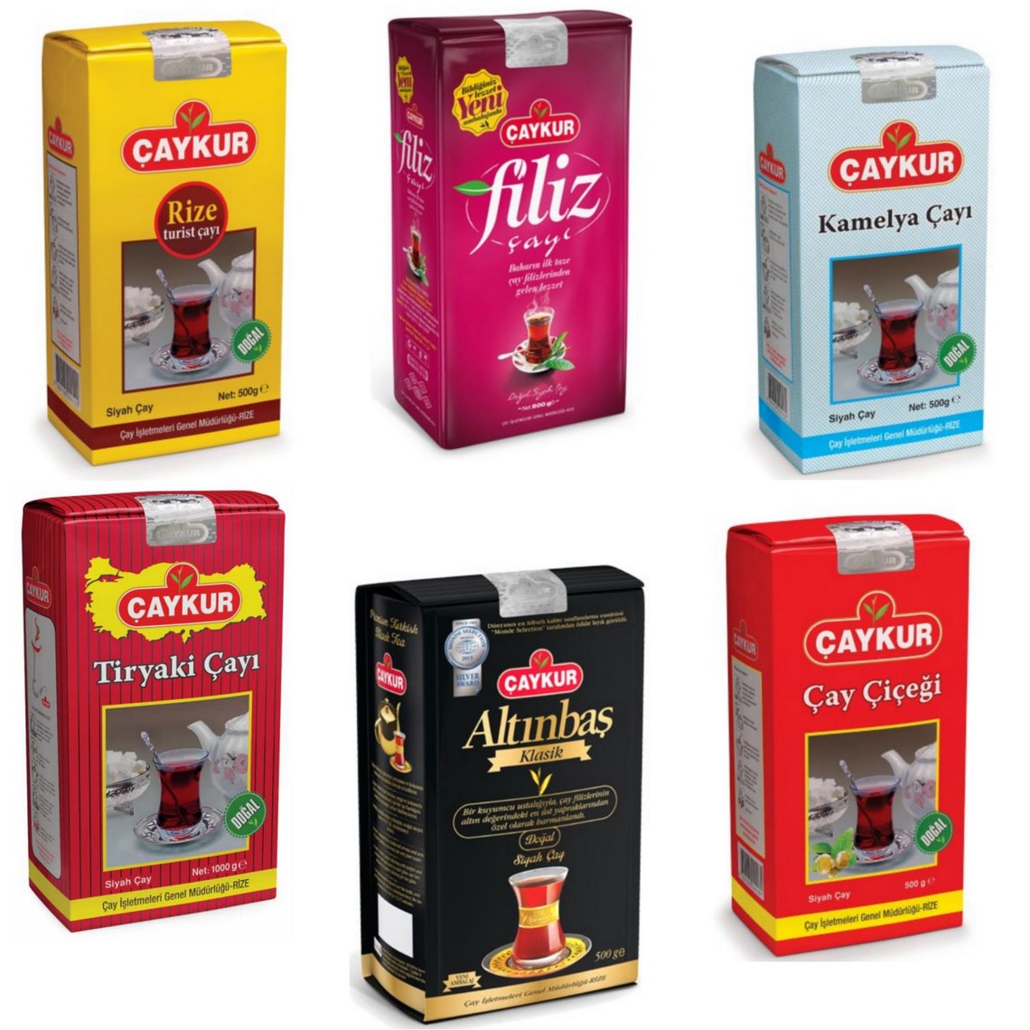 Çaykur Turkish Tea Variations Etsy