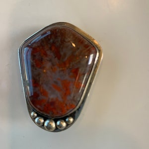 Silver Bolo Tie - R E Babcock