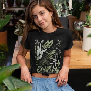 Botanical shirt| Vintage t-shirt| Flower t-shirt| Vintage Botanical| Botanical Print Shirt| Vintage Flower shirt| Graphic Tshirt| Wildflower