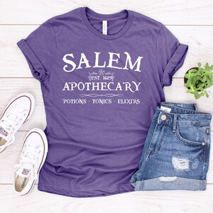 Salem Witch| Salem Apothecary Shirt | Witchcraft Shirt | Witchy Shirt | Witch Shirt | Girl Witch Shirt | Vintage Witch Halloween Shirt