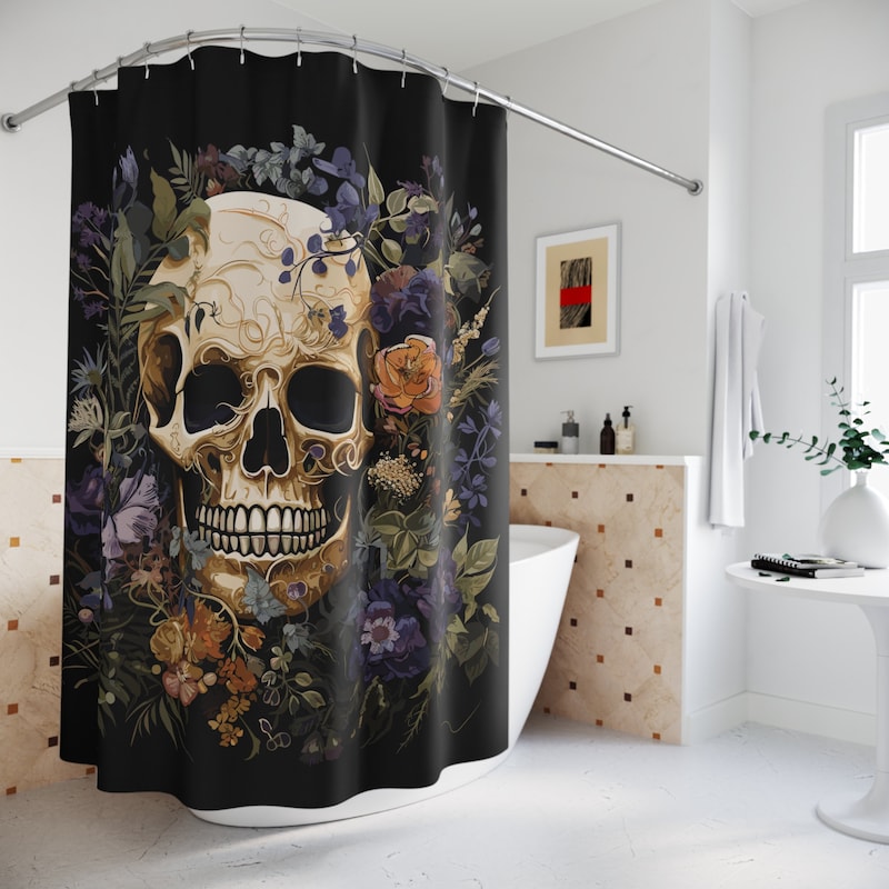 Sugar Skull Bathroom - Etsy