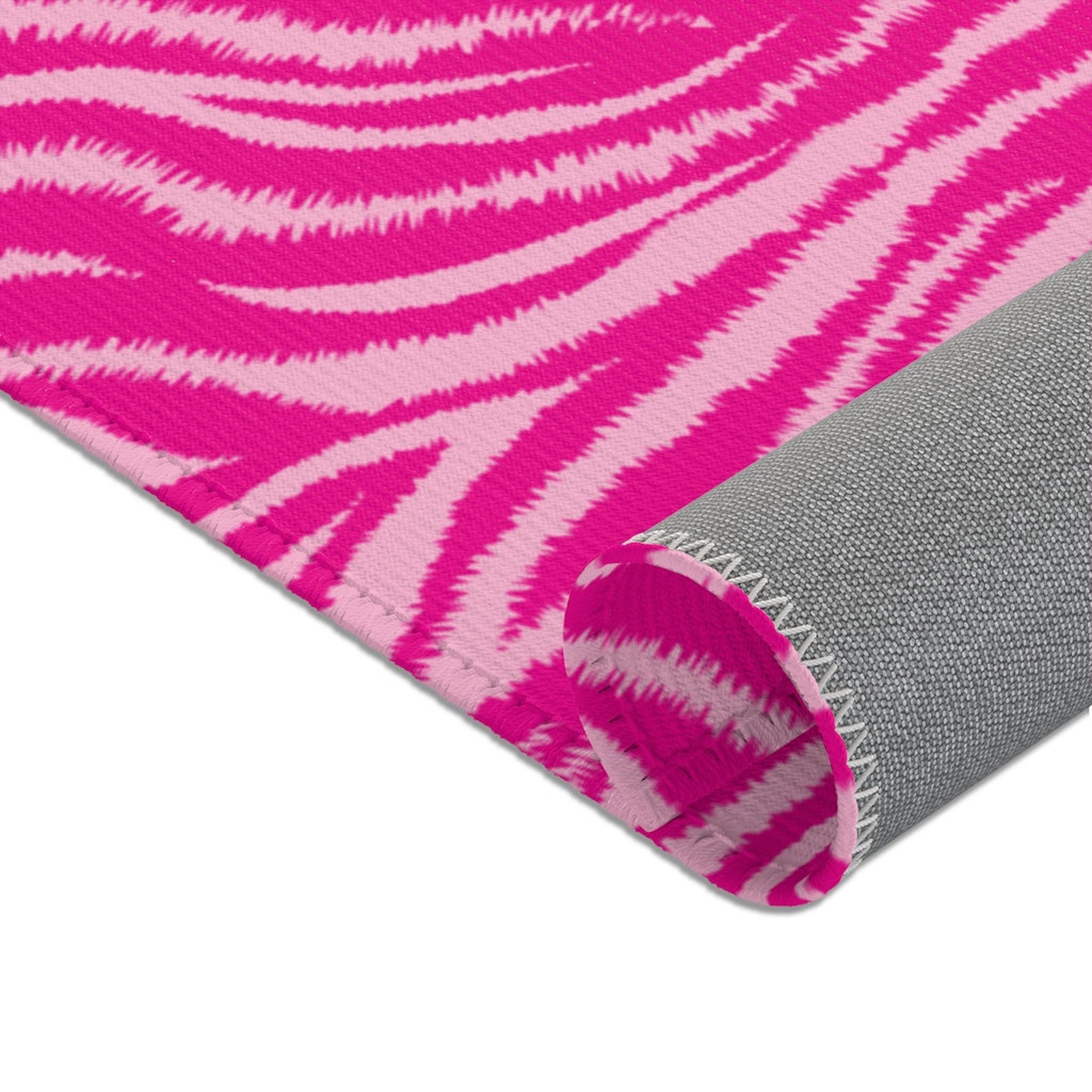 Pink Zebra Stripes Rug Preppy Room Decor Zebra Room Decor - Etsy