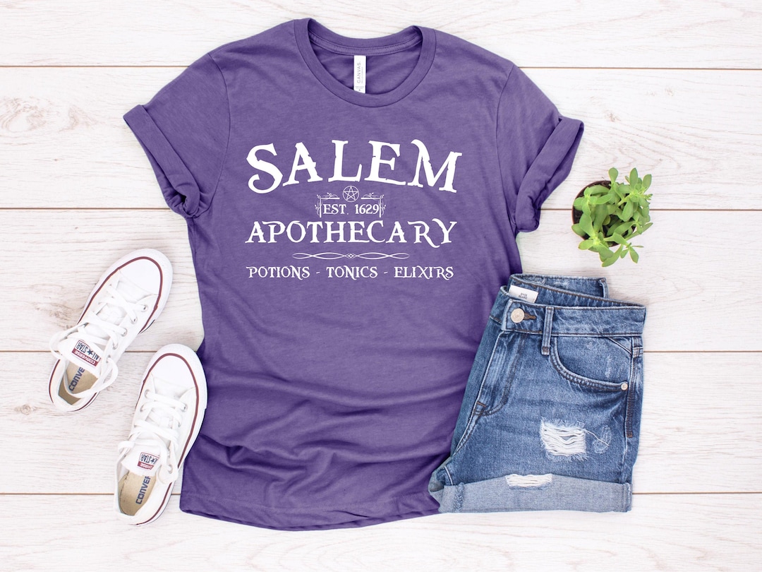 Salem Witch Salem Apothecary Shirt Witchcraft Shirt - Etsy