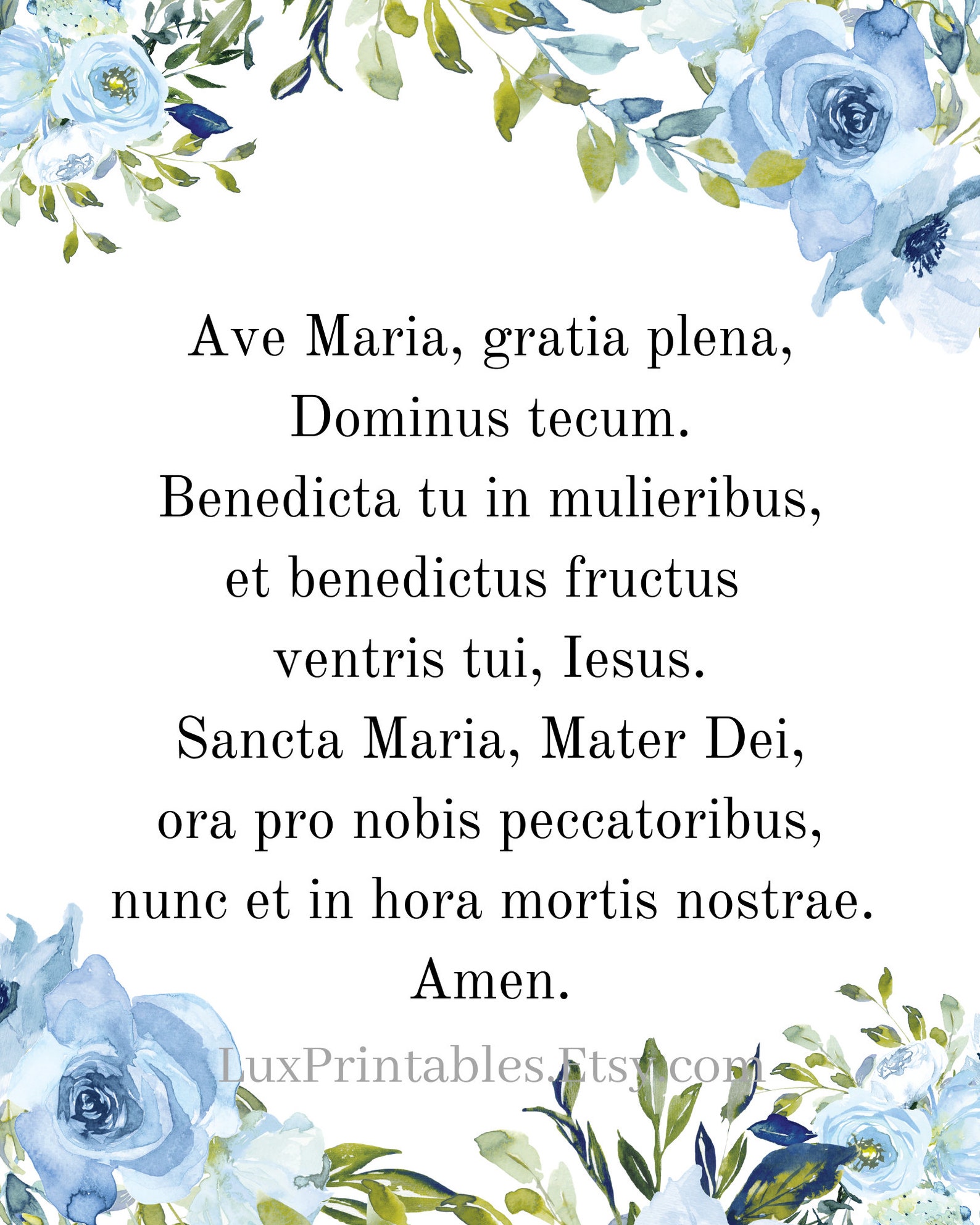 hail mary in latin and english hail mary in latin and english