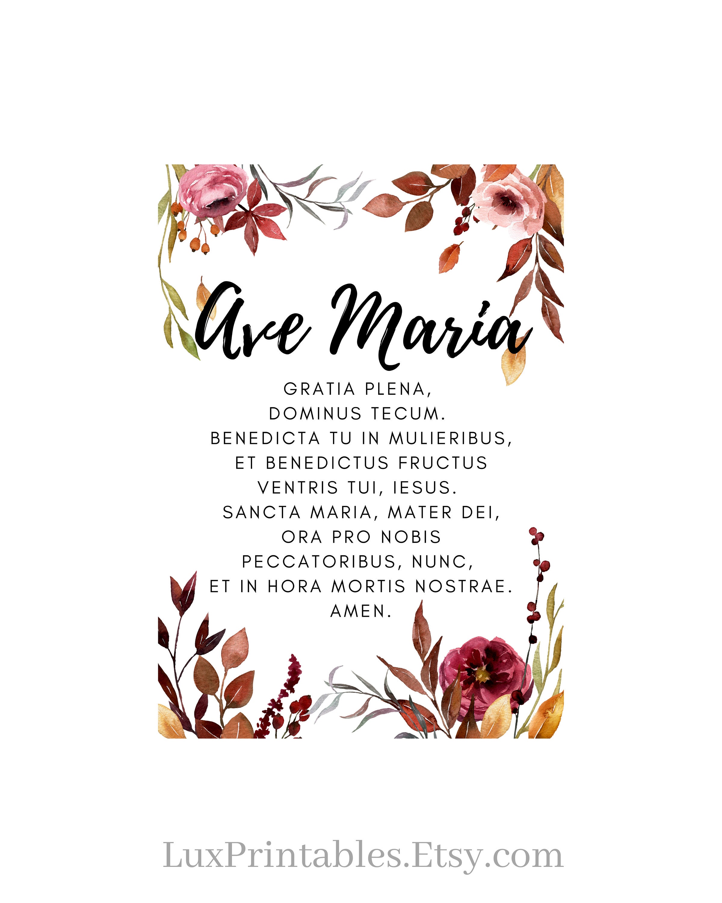 catholic hail mary in latin catholic hail mary in latin