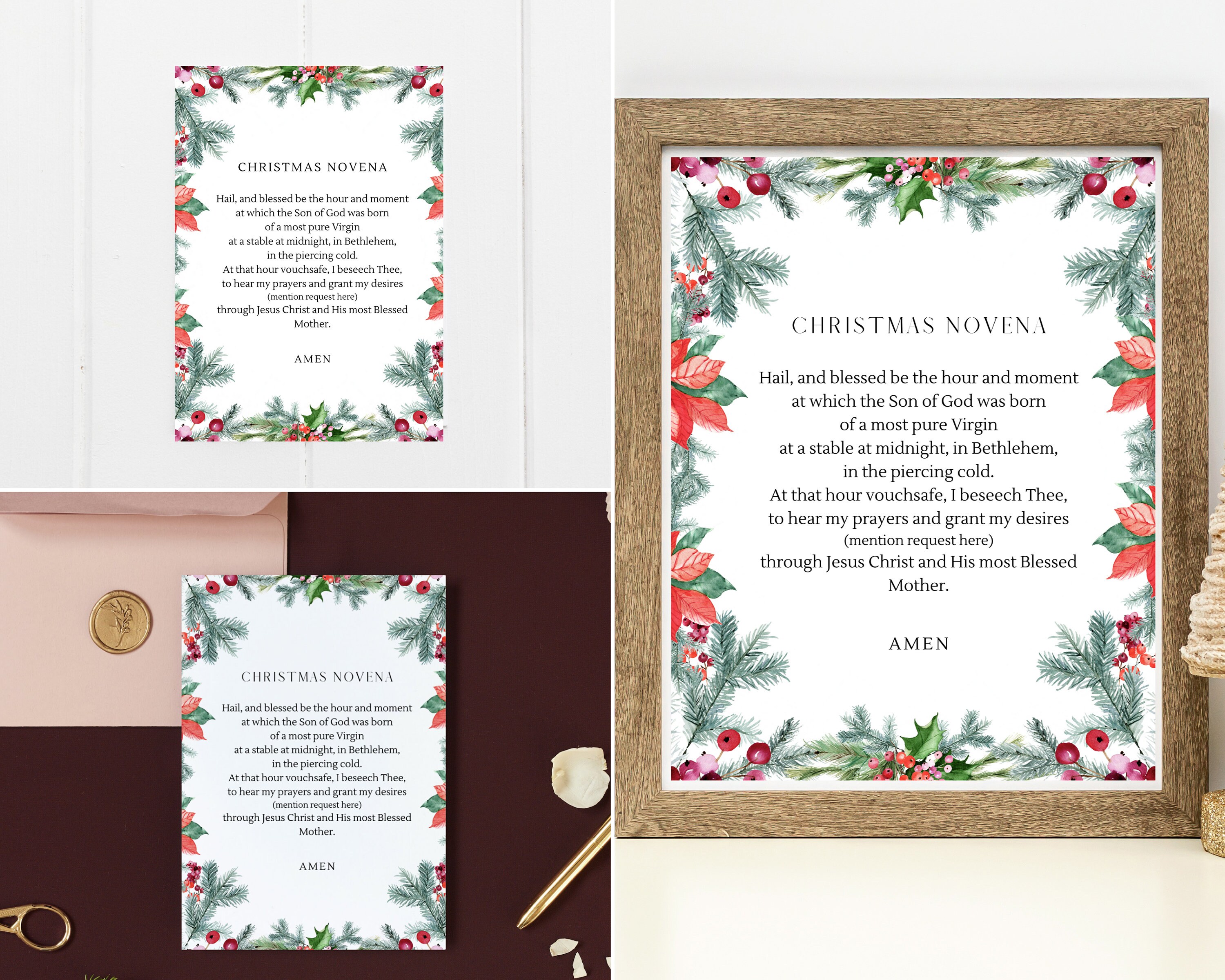 St. Andrew Christmas Novena BUNDLE Instant DIGITAL DOWNLOAD Advent