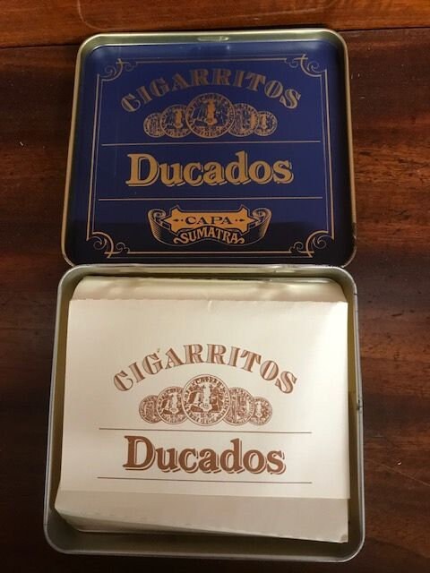 Cigarritos Ducados Capa Sumatra Cigarette Tin