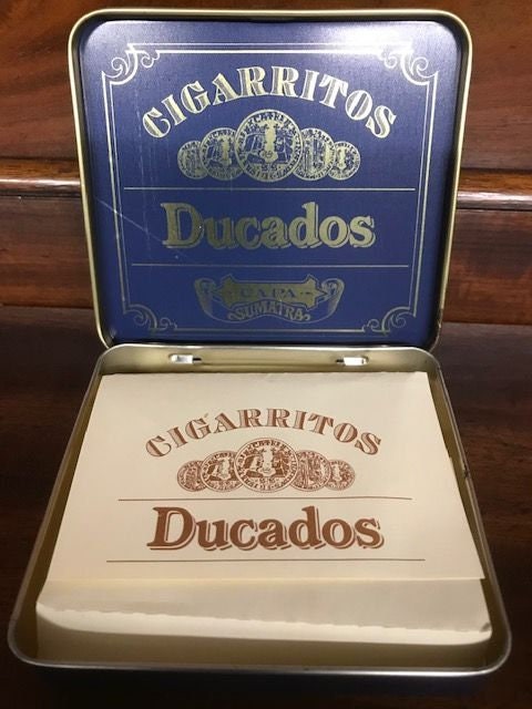 ducados cigarettes Cigarritos Ducados Capa Sumatra Cigarette Tin