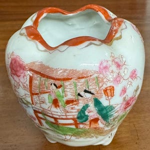 Vintage Geisha Girl Toothpick Holder