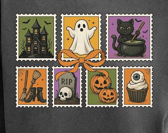 Retro Halloween kattspöke png, flickaktigt Halloween png, höst png, Halloween png, läskig säsong png, pumpa Halloween, Halloween-tröja design