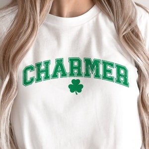 Charmer Svg, St Patricks Day SVG, Charmer Png, Clover Svg, Shamrock Svg, Funny St Patricks Quote Shirt, Svg Files For Cricut