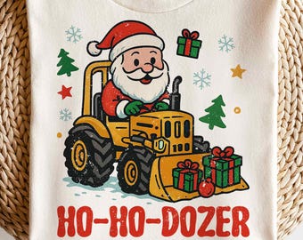 Construction Christmas PNG Christmas Boy png Christmas Kid png Christmas Excavator png Santa Truck Construction Tractor png