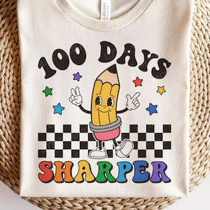 100 days of school SVG, Happy 100 days SVG, Retro Boho 100 Days Of School Png, 100 days Teacher Shirt, Svg Files for Cricut