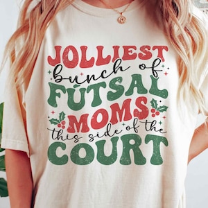 Spanische Weihnachten Fútsal Moms SVG, Jolliesierte Gruppe von Fútsal Müttern Diese Seite des Eisplatz Shirt, svg Dateien für Cricut