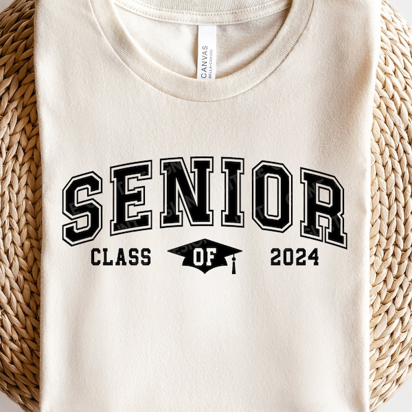 Senior Class Of 2024 SVG, Graduation SVG, Class of 2024 Png, Funny Senior Class 2024 Shirt, Svg Files for Cricut