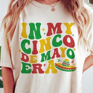 In My Cinco De Mayo Era SVG, Fiesta Png, Mexique Svg, Sombrero Svg, chemise drôle Cinco de Mayo, Png, fichiers Svg pour Cricut