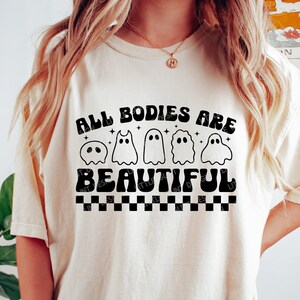 Alle lichamen zijn mooi SVG, Halloween Svg, Funny Ghosts Png, Retro Halloween Shirt Svg, Svg-bestanden voor Cricut