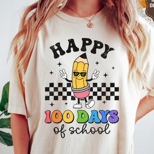Happy 100 days of school SVG, 100 days SVG, Reto 100 days of school Boy Shirt, Svg Files for Cricut