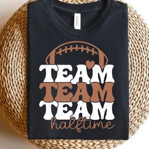 Team Halbzeit SVG, Super Bowl 2024 SVG, Fußball Png, Super Bowl Sonntag SVG, Halbzeit Super Bowl Party Shirt, SVG-Dateien für Cricut