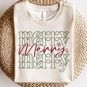 Merry Christmas SVG, Retro Christmas Shirt, Xmas Gift, Funny Christmas Svg, Sublimation Png, Svg Files For Cricut