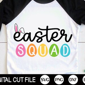 Ostern SVG, Ostern SVG, Osterhase Svg, Hasen Ohren Svg, Ostern Crew, Familie Ostern Shirt, Png, Svg Dateien für Cricut, Silhouette