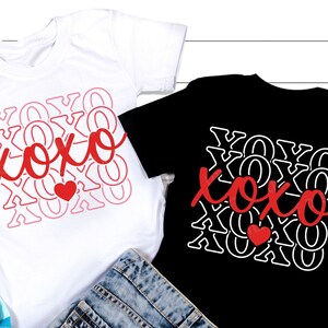 Xoxo SVG, San Valentino SVG, Love Svg, Regalo di San Valentino, Camicie divertenti di San Valentino, Png, File SVG per Cricut