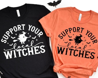 Unterstützen Sie Ihre lokalen Hexen Halloween SVG, Hexe SVG, lustige Halloween-Shirt-Svg, SVG-Dateien für Cricut