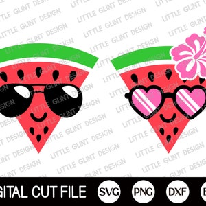 Watermelon Svg, Summer Svg, Watermelon Clip Art, Watermelon Svg, One in a Melon Svg, Boy and Girl Summer Shirt Design, Svg Files For Cricut