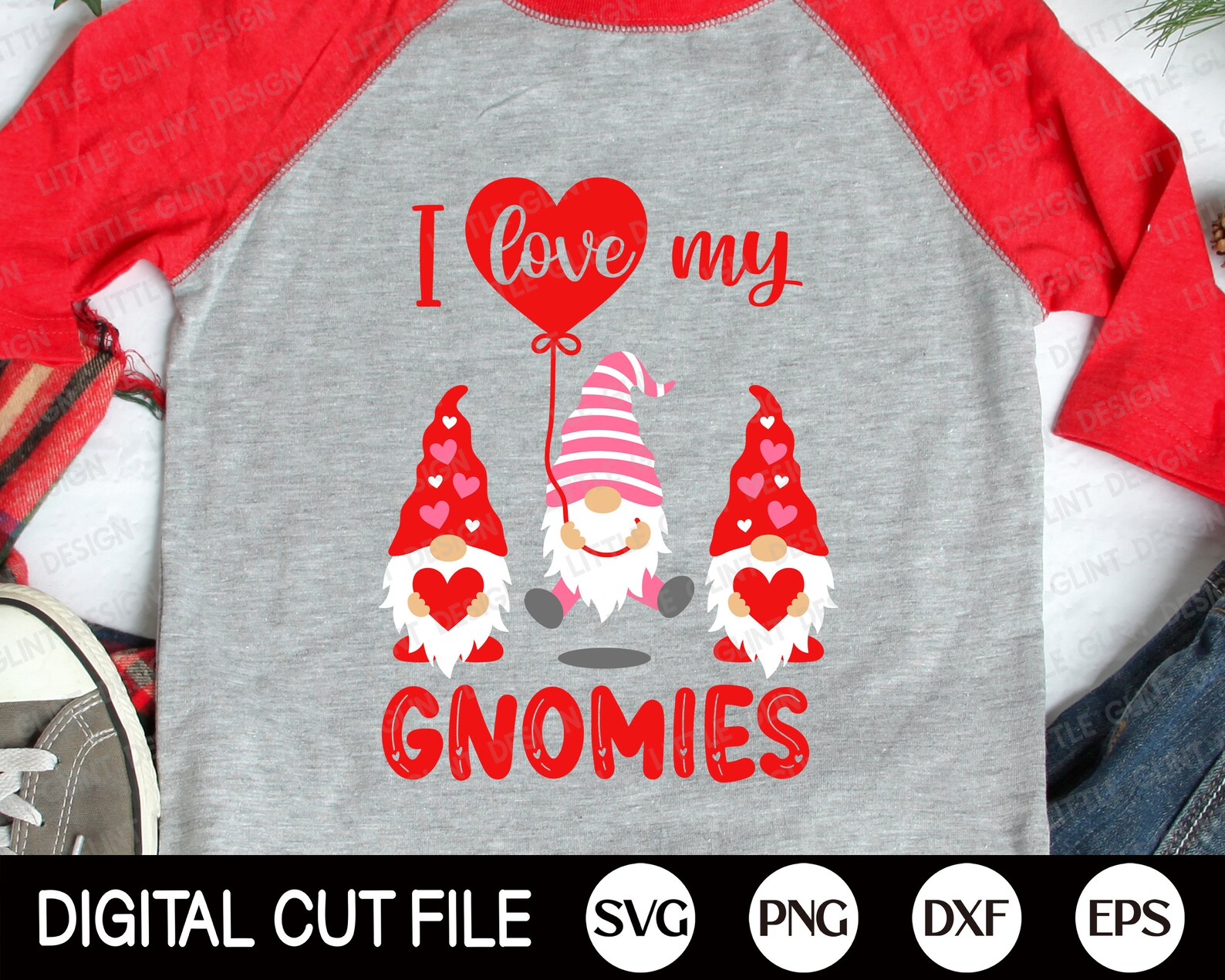 Valentine Gnome SVG Bundle, Valentines Day Bundle, Gnomes Png, Gnome ...