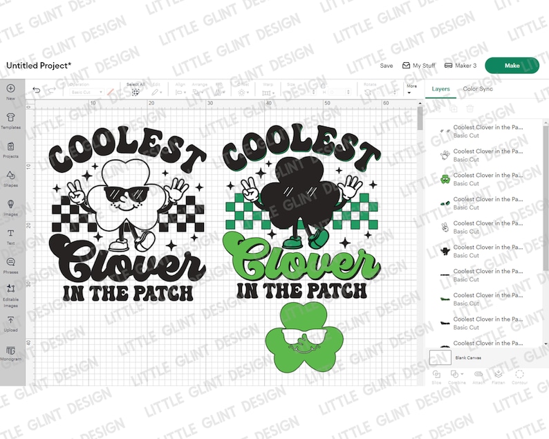 Coolest Clover in the Patch SVG, Boy St Patrick Day SVG, Shamrock Svg ...