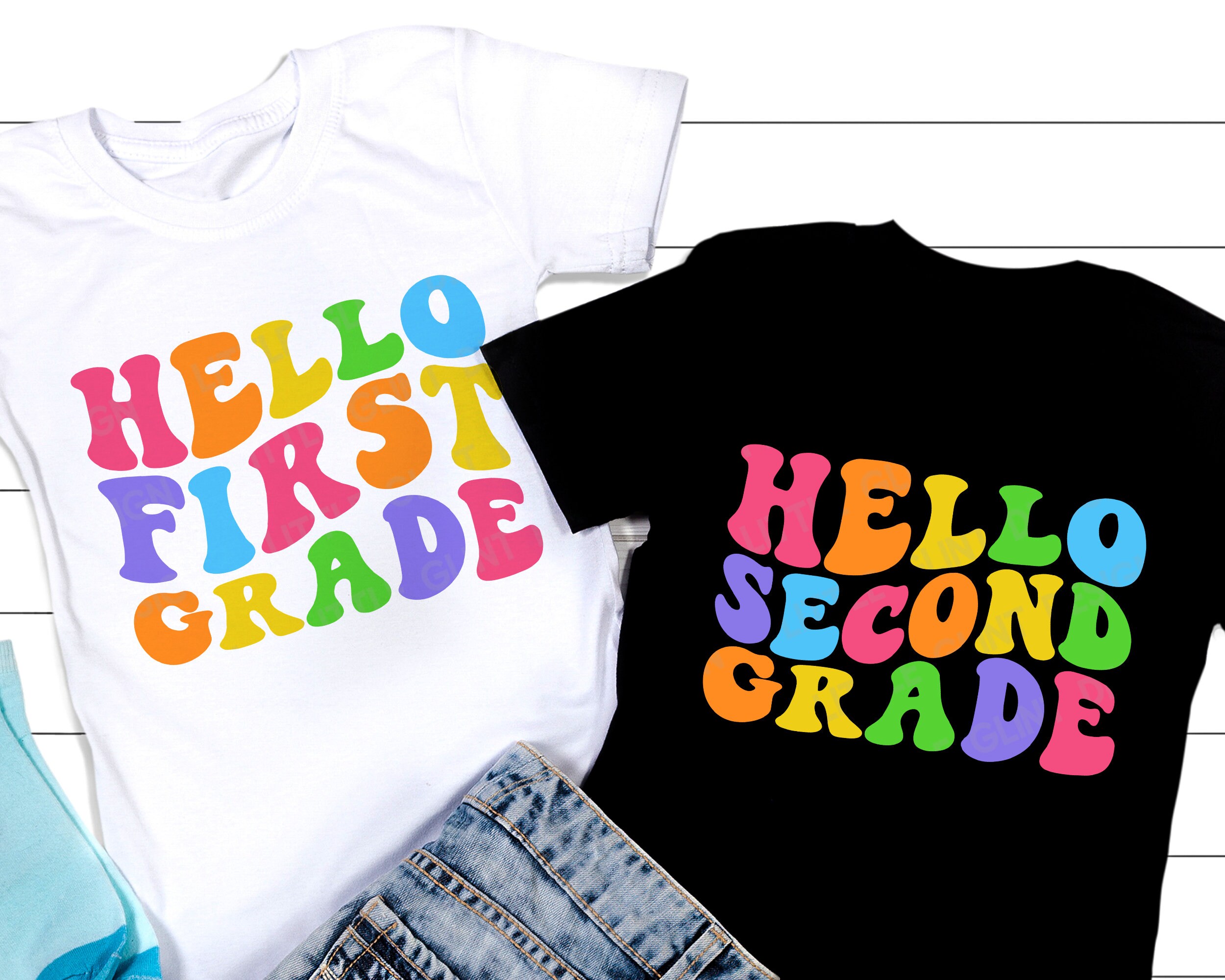 Happy Back to School SVG Bundle, Retro First Day of School Svg, 1st Day ...