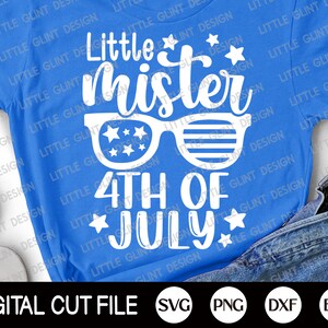 4. Juli Svg, kleine Mister 4. Juli Svg, Unabhängigkeitstag Svg, vierten Juli, amerikanische Flagge junge Shirt, Svg Dateien für Cricut