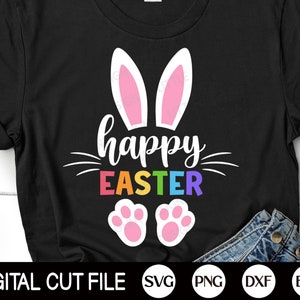 Plotterdatei Frohe Ostern, Osterhase SVG, Plotterdatei Ostern, Osterhase, Ostern SVG, Plotterdatei Für Cricut, Silhouette