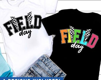 Field Day Fun Day Svg Png, School Field Day Svg, Retro Field Day Shirt, Kids Sublimation, Svg Files for Cricut