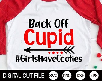 Funny Valentine Svg, Valentines Day Svg, Cupid svg, Kids Valentine Svg, Valentine Shirt Png, Dxf, Svg Files For Cricut, Silhouette