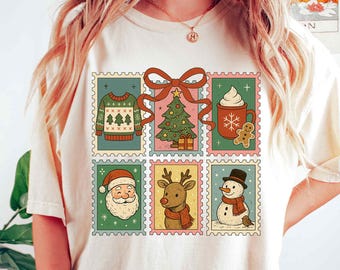 Retro Christmas Collection Png, Girly Christmas Png, Winter Png, Cute Santa Holiday Sublimation Design, Trendy Festive Png, Hot Cocoa Png