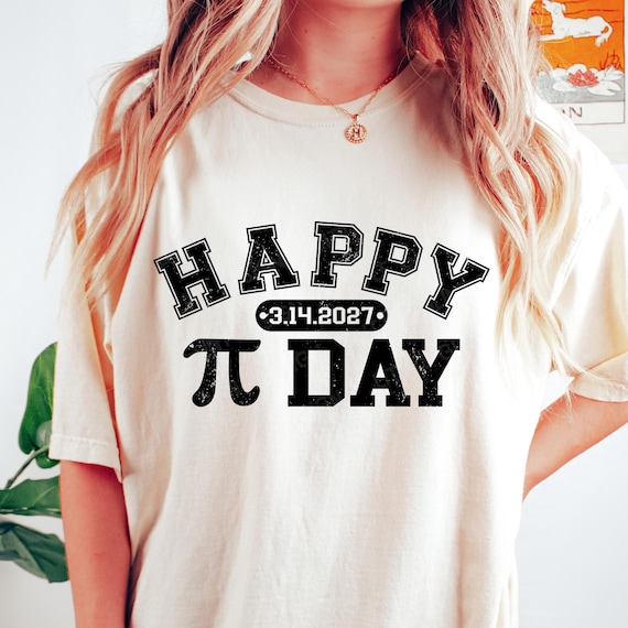 Happy Pi Day 2027 SVG, Pi Day Shirt, Pi Day Gifts, Math Teachers Svg, Elementary Teacher Shirt, Sublimation Png, Svg Files For Cricut